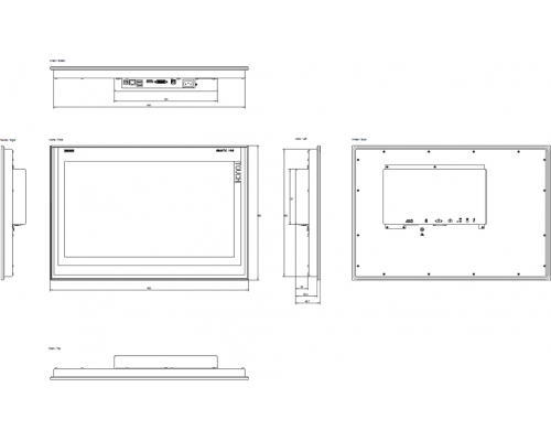 6AV7863-4AB10-0AA0 SIMATIC Industrial Flat Panel