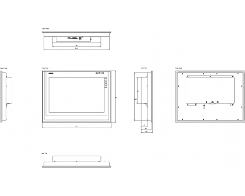 6AV7863-2AA00-0AA0 SIMATIC Industrial Flat Panel