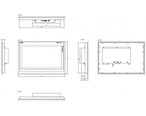 6AV7863-3TA00-0AA0 SIMATIC Industrial Flat Panel