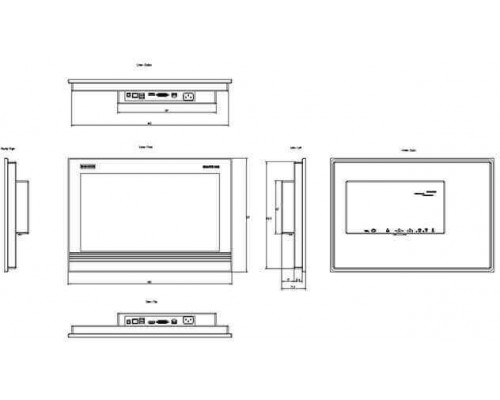 6AV7863-3MB10-0AA0 SIMATIC Industrial Flat Panel