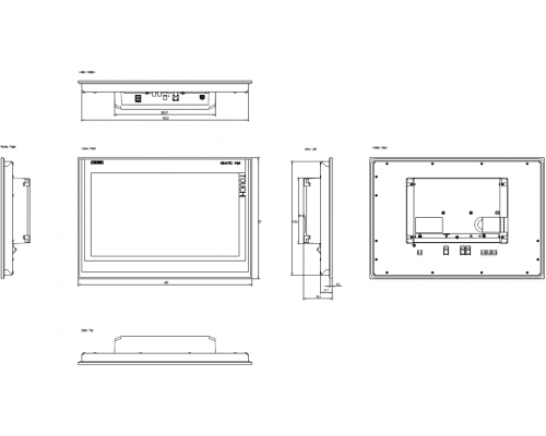 6AV66461AC220AX0 — Промышленные тонкие клиенты SIMATIC Industrial Thin Client.