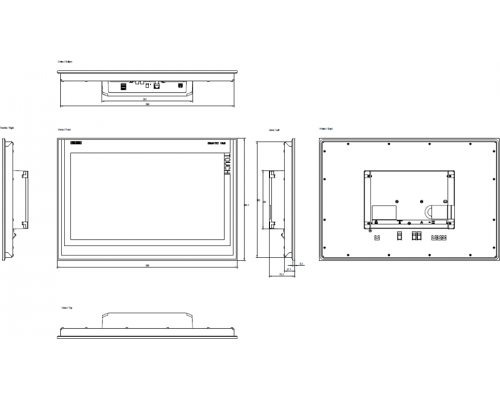 6AV66461AD220AX0 — Промышленные тонкие клиенты SIMATIC Industrial Thin Client.