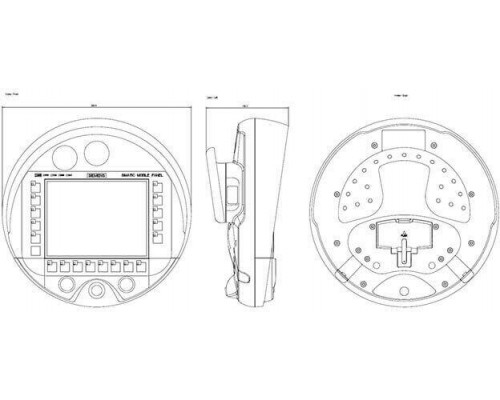 6AV6645-0DD01-0AX1 — панель оператора Simatic, снятая с поставок