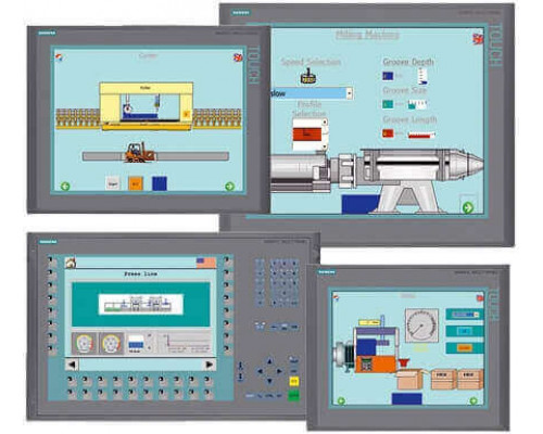 6AV6644-0CB01-2AX0 — панель оператора Simatic, снятая с поставок