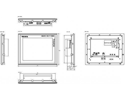 6AV6644-0CB01-2AX0 — панель оператора Simatic, снятая с поставок