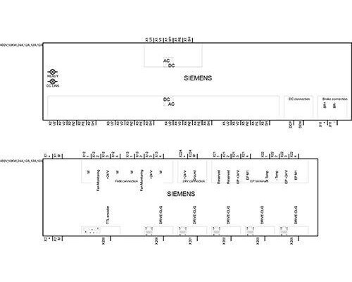 6SL3111-4VE21-0EA0 SINAMICS S120 Комбинированный силовой модуль