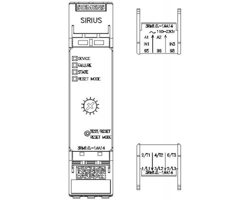 3RM1001-1AA14 SIRIUS 3RM1 пускатель двигателя