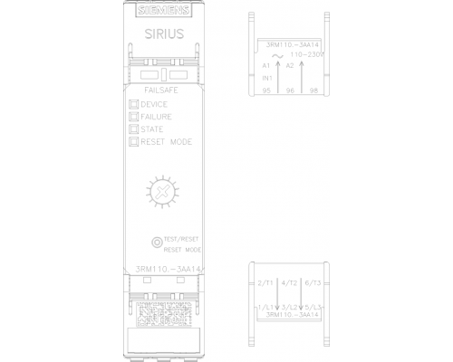 3RM1101-3AA14 SIRIUS 3RM1 пускатель двигателя