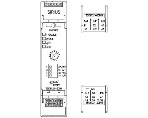 3SK1121-2CB42 SIRIUS 3SK1 Усовершенствованные базовые блоки