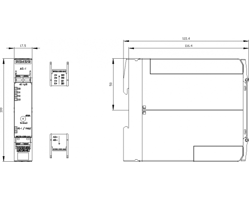 3RK2200-0CE00-2AA2 SlimLine Compact