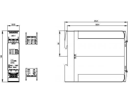 3RK1207-0CG00-2AA2 SlimLine Compact