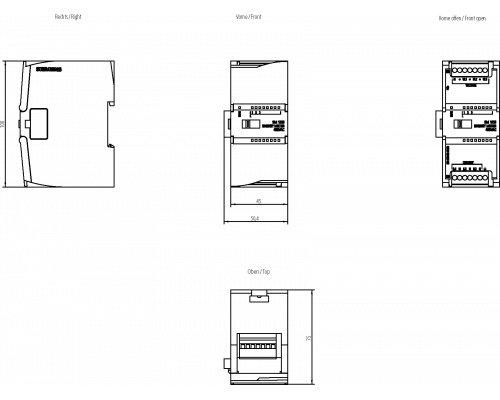 6ES7238-5XA32-0XB0 SM 1238 Energy Meter 480 V AC модуль аналогового ввода