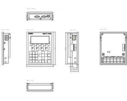 6AV6641-0CA01-0AX1 — панель оператора Simatic, снятая с поставок