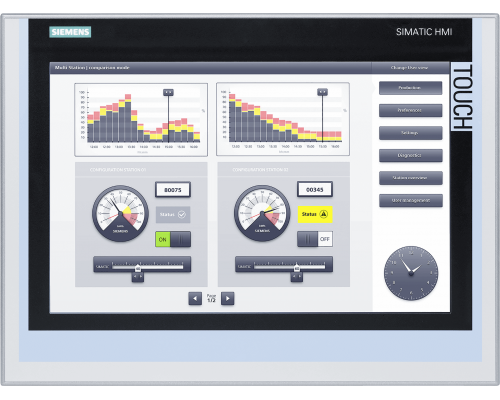 6AG1124-0QC02-4AX1 Панель оператора (HMI)