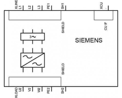 6SL3210-1KE12-3UB2 Частотный преобразователь Siemens