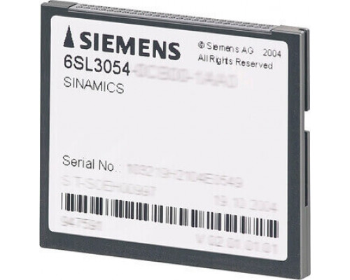6SL3054-0EF01-1BA0 Карта CompactFlash