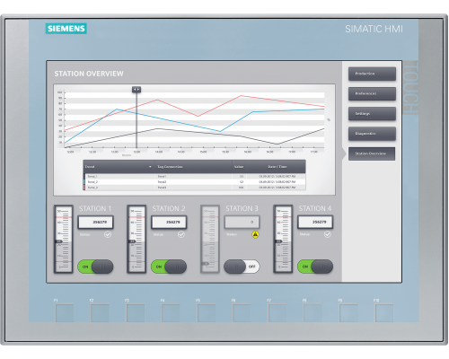 6AV2123-2MB03-0AX0 Панель оператора (HMI)
