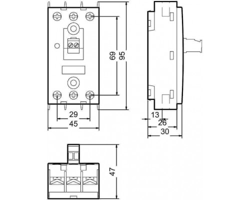 Siemens 3RF2230-1AC45 Твердотельное реле