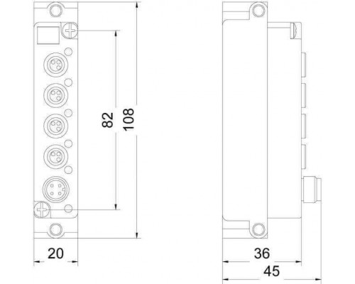 3RK2400-1BQ30-0AA3 Цифровые модули ввода/вывода IP67 - K20