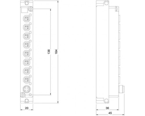 3RK1400-1CT30-0AA3 Цифровые модули ввода/вывода IP67 - K20