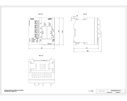 6GK5308-2QG00-2AA2 Управляемый коммутатор SCALANCE X-300PoE