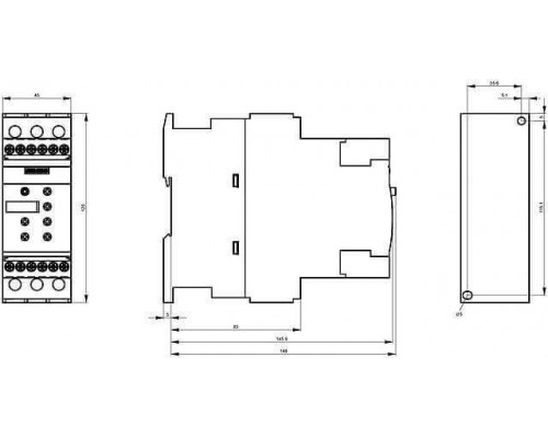 Siemens 3RW4024-1BB05 Устройство плавного пуска