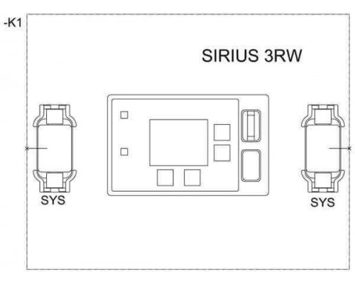 3RW4900-0AC00 Устройство плавного пуска SIRIUS 3RW44