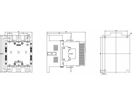 3RT1264-6LA06 Вакуумный контактор 3RT12, 3-х полюсные