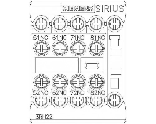 Вспомогательный контактор Siemens 3RH2244-1AP00
