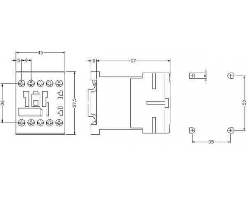 Силовое реле Siemens 3RH1122-1AT60