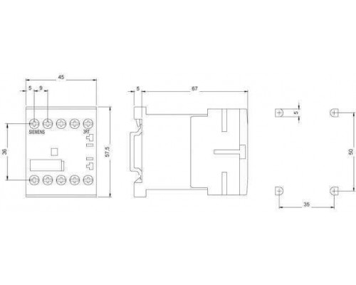 Силовое реле Siemens 3RH1131-1JB40