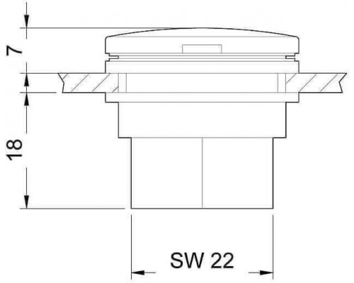 3SB3921-0AA Защитная крышка, шторки, пустые разъемы